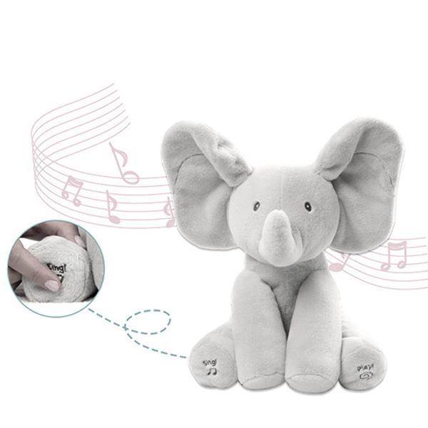 animated flappy the elephant plush toy