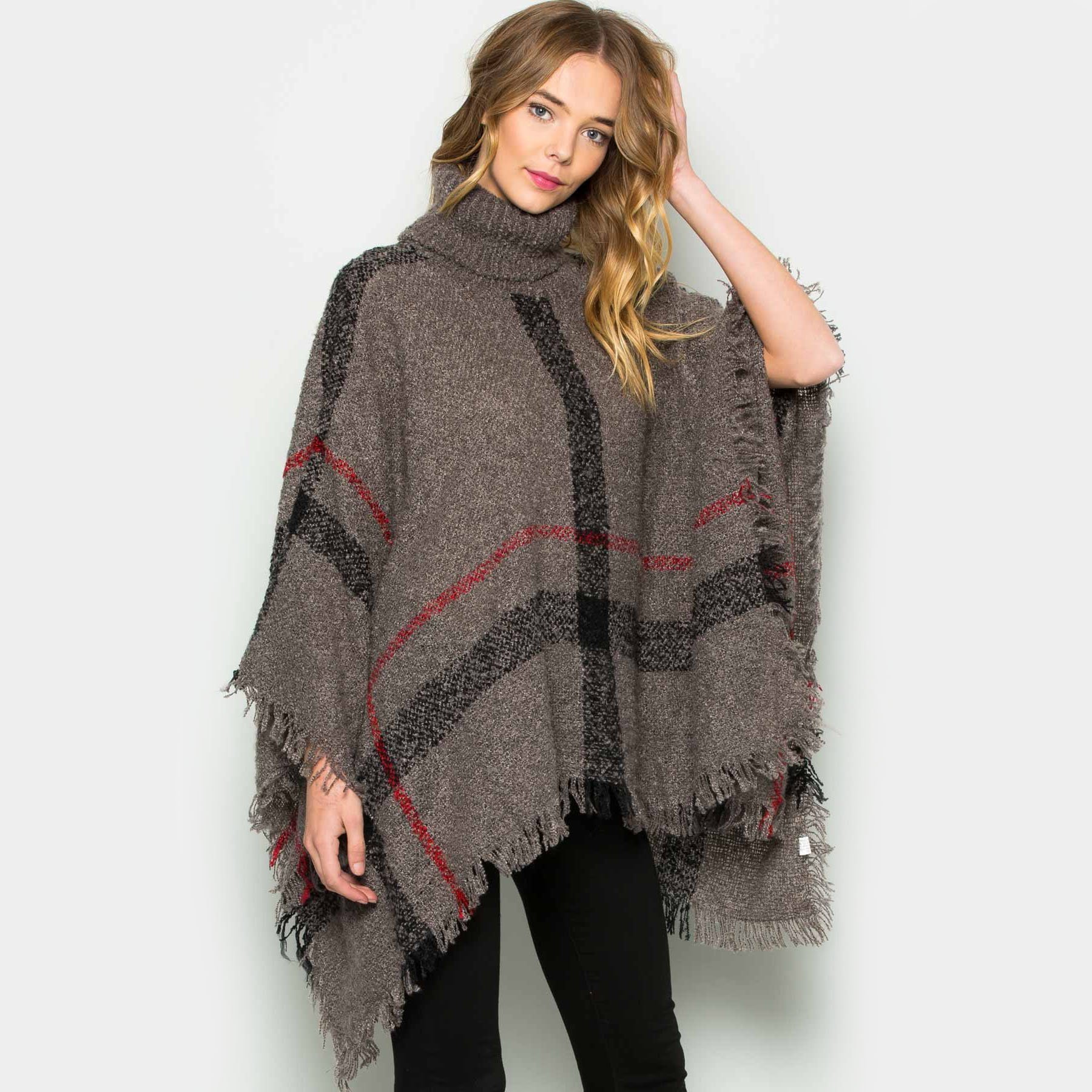 Cozy Poncho Sweater - Pama Goods