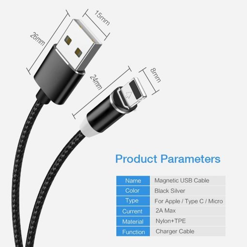 LED Magnetic USB Charging Cable - Image 8