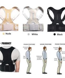 Magnetic Posture Corrective Therapy Back Brace For Men & Women