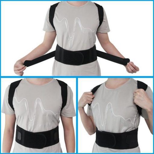 Magnetic Posture Corrective Therapy Back Brace For Men & Women - Image 4