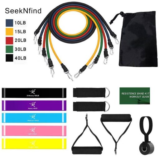 17 PCs Resistance Bands Set - Image 2