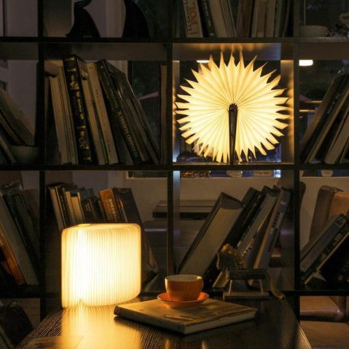 Wood Book LED Lamp - Image 4