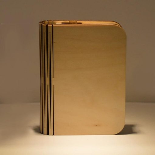 Wood Book LED Lamp - Image 5