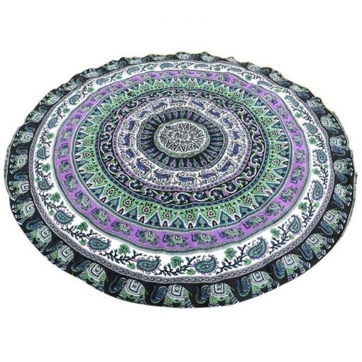 Elephant Mandala Beach Mat - Image 3