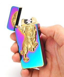 Rechargeable Dual Arch Thunder Lighter