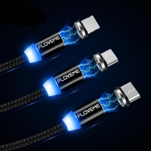 LED Magnetic USB Charging Cable - Image 2