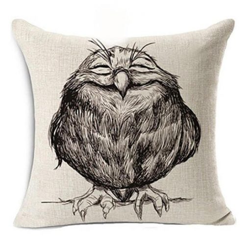 Cute Owl Pattern Pillowcase - Image 3