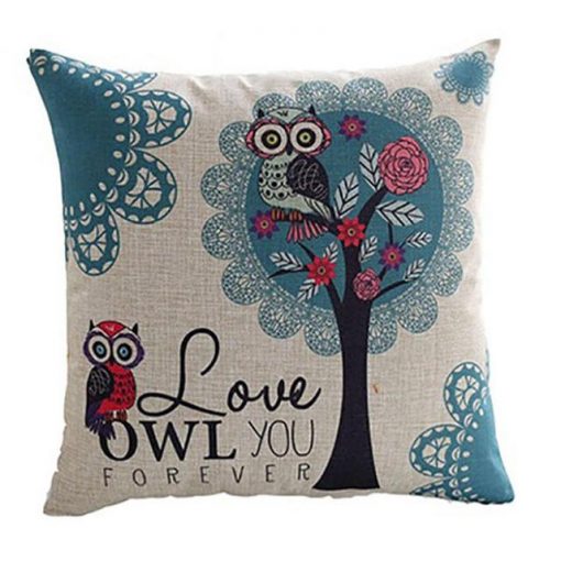 Cute Owl Pattern Pillowcase - Image 4