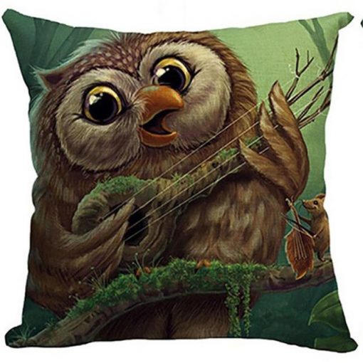 Cute Owl Pattern Pillowcase - Image 8