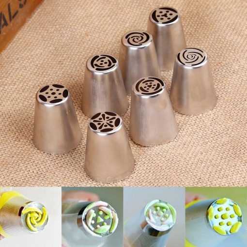 7PCS Russian Tulip Icing Piping Nozzle - Image 9