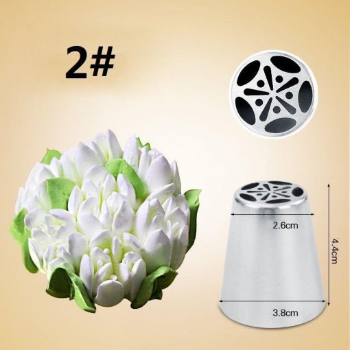 7PCS Russian Tulip Icing Piping Nozzle - Image 3