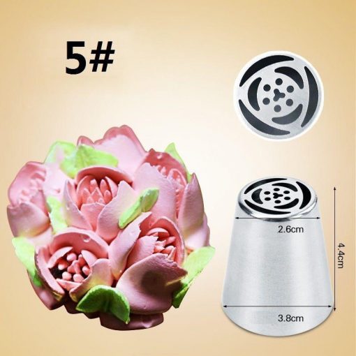 7PCS Russian Tulip Icing Piping Nozzle - Image 6