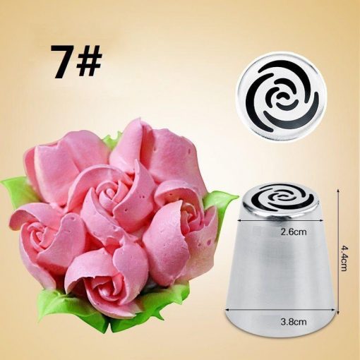 7PCS Russian Tulip Icing Piping Nozzle - Image 8