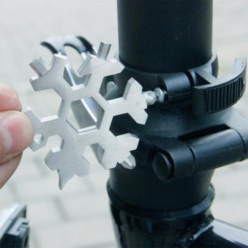 18-in-1 stainless steel snowflakes multi-tool - Image 13