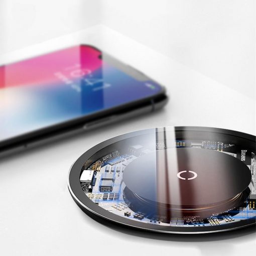 Wireless Charging Pad for iPhone & Samsung