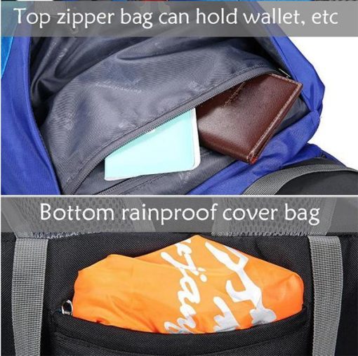 Designer 75L Large Waterproof Outdoor Backpack - Image 5