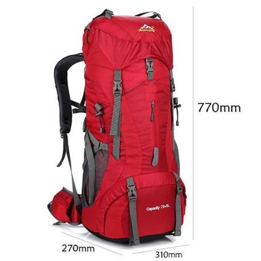 Designer 75L Large Waterproof Outdoor Backpack - Image 9