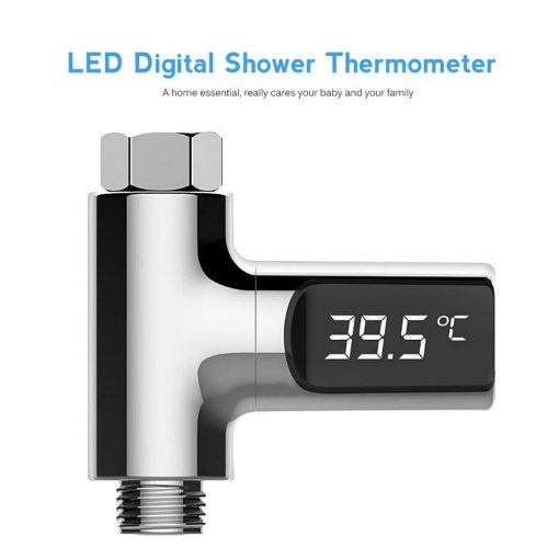 Premium LED Self-Powered Shower Thermometer - Image 3