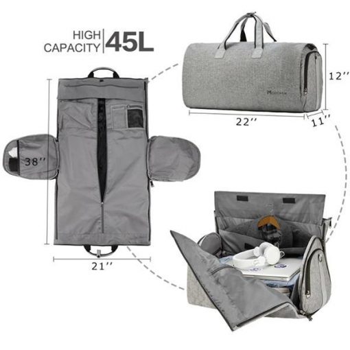 Designer Wrinkle-Free Suit Dress Travel Bag - Image 5