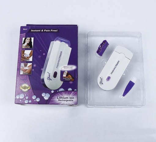 ReChargeable Finishing Touch Hair Remover Kit with Laser Sensor - Image 2