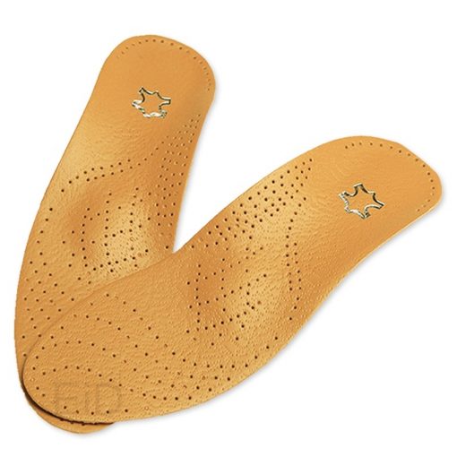 Unisex Premium Leather Orthotic Shoe Insoles