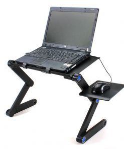 Folding Table Stand for Notebook Laptop with Mouse Holder