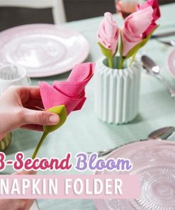 3-Second Bloom Napkin Folder