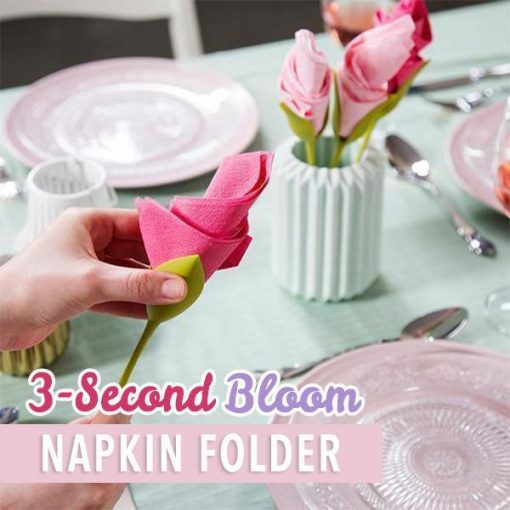 3-Second Bloom Napkin Folder - Image 2