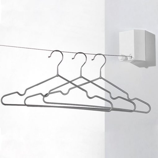 Telescopic Stainless String Invisible Clothesline - Image 5