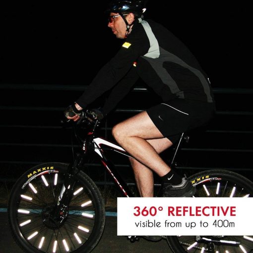 Bicycle Wheel Spoke Reflector (12PCS) - Image 3