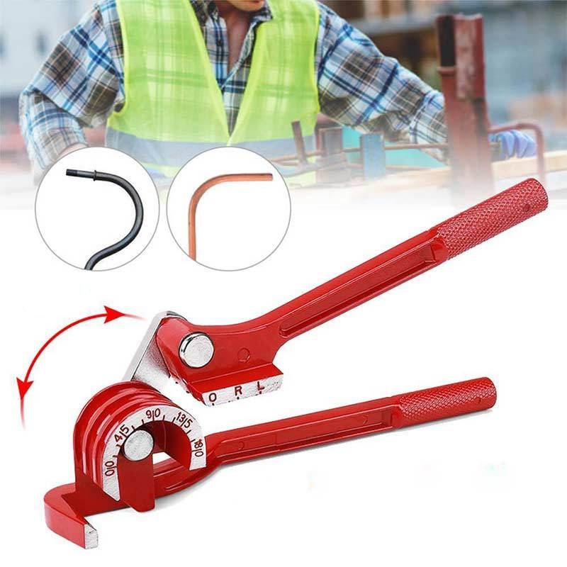 Red 3 in 1 Tube Pipe Bender Plumbing Tool For Plumbing Refrigeration Copper 