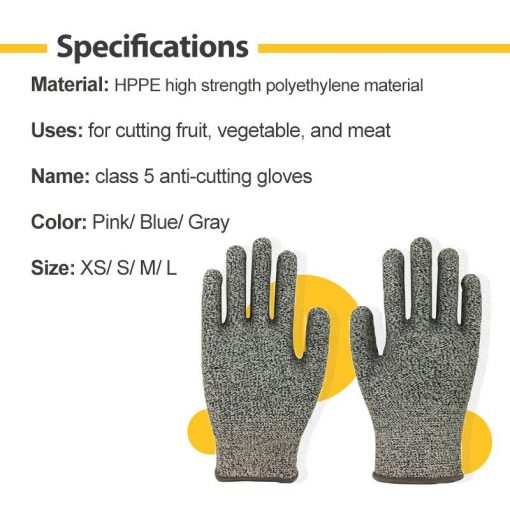 Cut Resistant Gloves(1 Pair) - Image 4