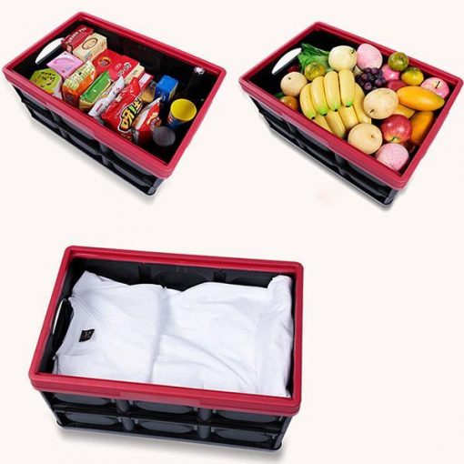 Multi-function Collapsible Car Trunk Organizer And Storage Box - Image 3