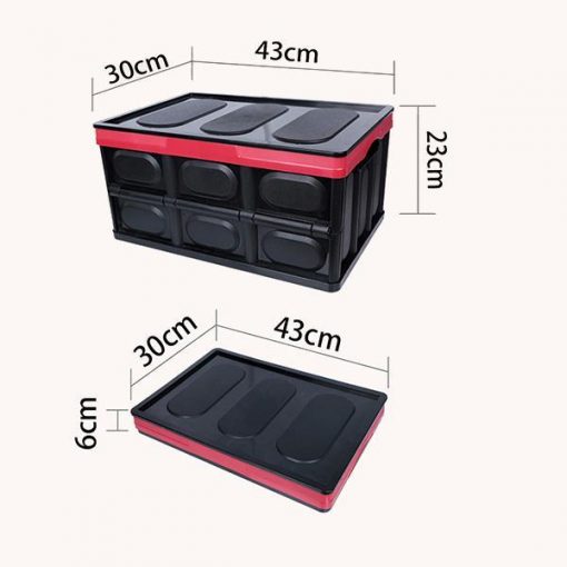 Multi-function Collapsible Car Trunk Organizer And Storage Box - Image 4