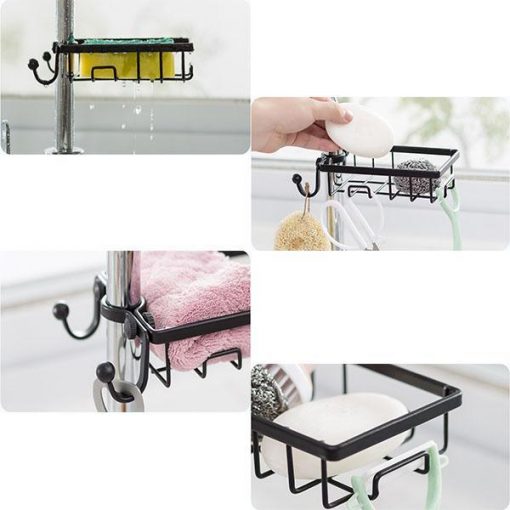 Faucet Drainage Shelf Storage Holder - Image 4