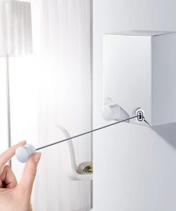 Telescopic Stainless String Invisible Clothesline