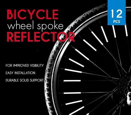 Bicycle Wheel Spoke Reflector (12PCS) - Image 2