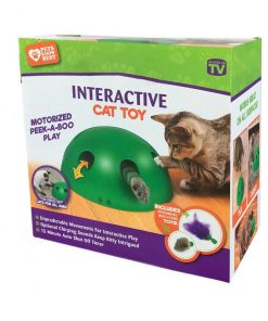 Pop N’ Play Interactive game for cat (Green)