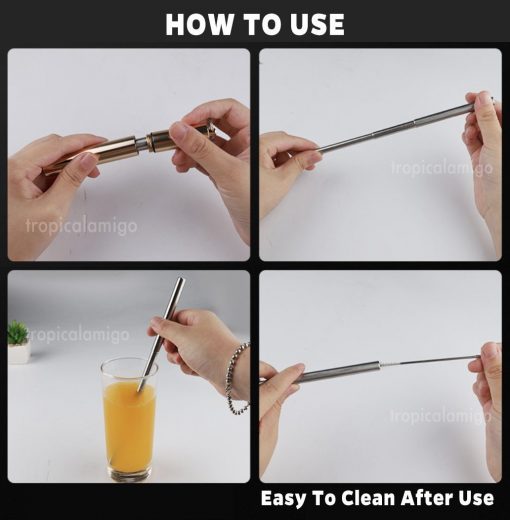 Retractable Drinking Straw - Image 3