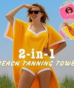 2-in-1 Beach Tanning Towel