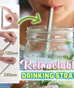 Retractable Drinking Straw
