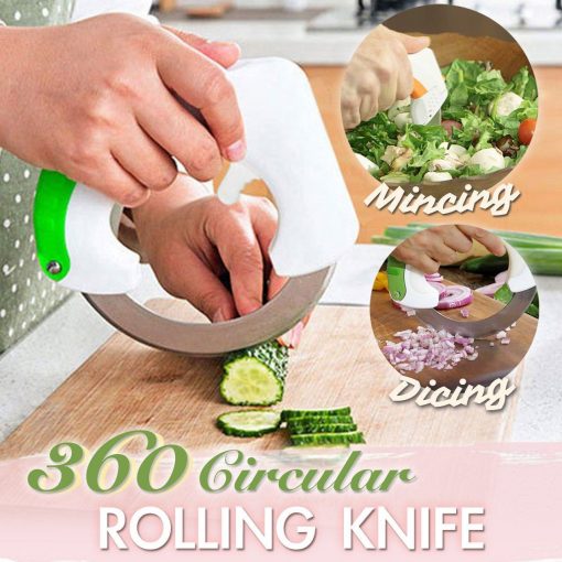 360 Circular Rolling Knife