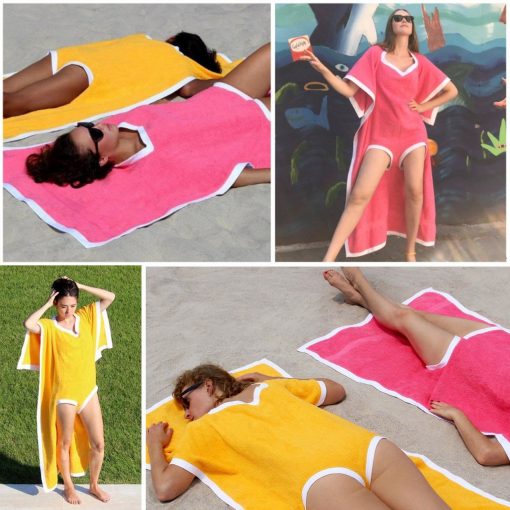 2-in-1 Beach Tanning Towel - Image 2