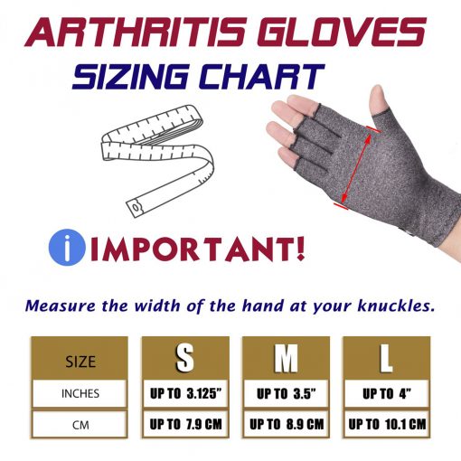 Premium Arthritis Compression Gloves For Men & Women - Image 4