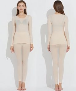 Ultra-thin Thermal Underwear Suit for Women