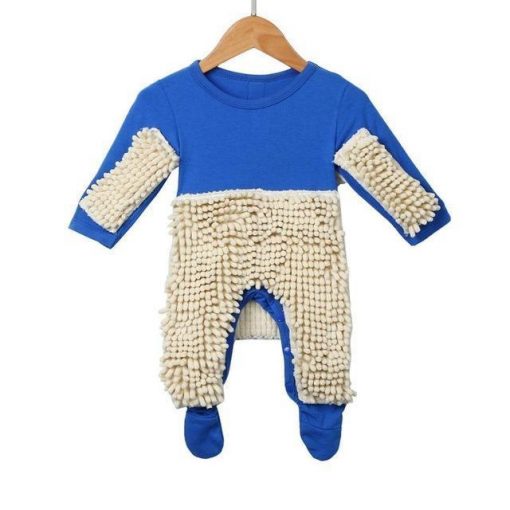 Adorably Funny Baby Romper Mop - Image 3