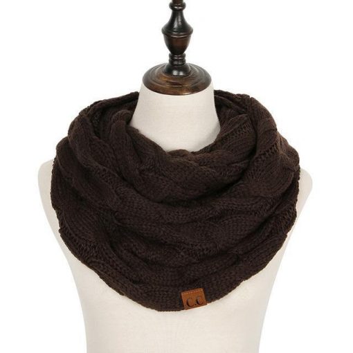 Cable Knit Infinity Scarf - Image 14