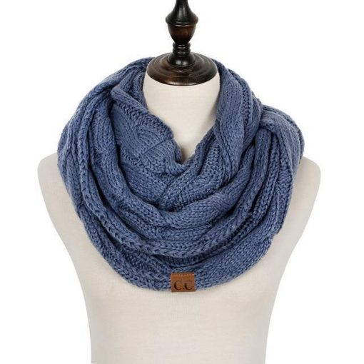 Cable Knit Infinity Scarf - Image 18