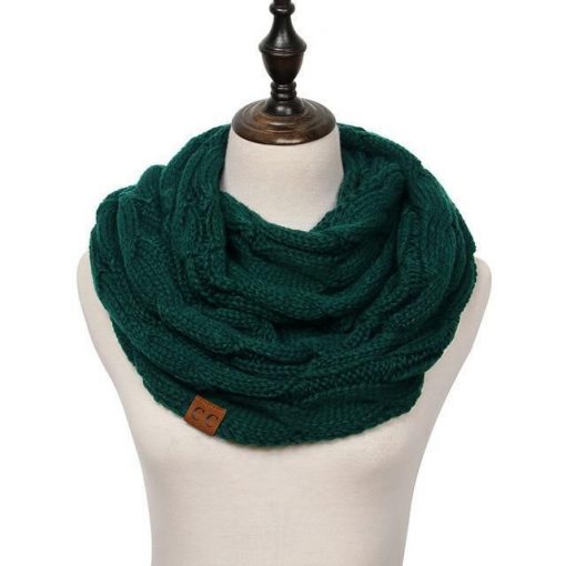 Cable Knit Infinity Scarf - Image 16